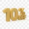 10% korting op de gehele bestelling
