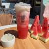 Watermelon cream cheese