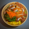 Poké bowl spicy kip