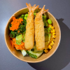 Poké bowl ebi tempura