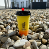 Mango milk tea