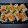 Crispy kip teri maki