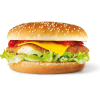 Spicy chicken burger menu