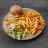 Plate hamburger classic