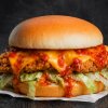Chicken burger Sweet chili / cheese