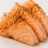 Sashimi Geflambeerde zalm
