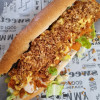 Bocadillo cheesy chicken