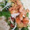 Wrap spicy gamba