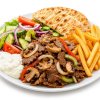 Shoarma lams speciaal schotel