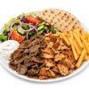 Döner en kipdöner schotel