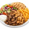 Shoarma en kipfilet schotel