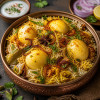 Egg biryani