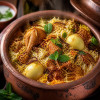 Hyderabadi chicken biryani