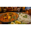 Paneer tikka masala with rice