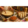 Almond kulfi