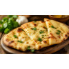 Cheese garlic naan