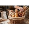 assorted bread bucket