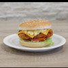 Chicken burger menu