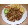 Kipshoarma schotel