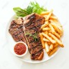 T-Bone steak schotel