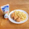 Kindermenu 4 kipnuggets