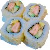 Crispy zalm tempura roll 8st.(10 zegels)