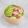 Rijst Bowl met gebakken kip