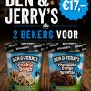 Ben & Jerry's 2 bekers (465ml)