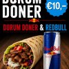 Durum Doner + Red Bull