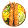 Tempura ebi bowl